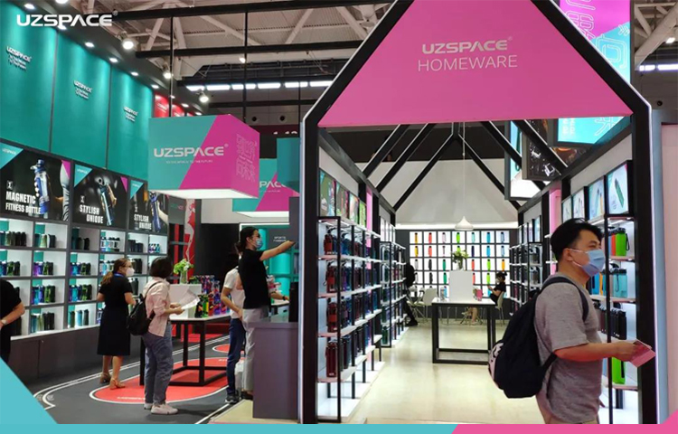 UZSPACE優(yōu)之水杯參加深圳禮品展，解鎖禮品定制新功能